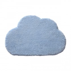 Tapis nuage Wunderwolke bleu en laine