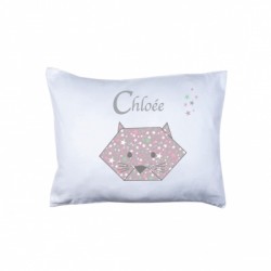 Coussin origami chat