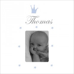 Faire part de naissance Prince Thomas photo
