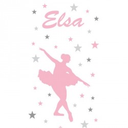 Papier peint danseuse étoile Elsa