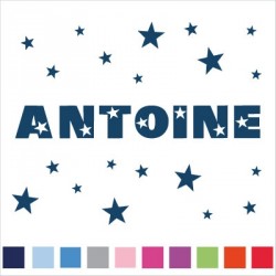 Stickers prénom ANTOINE