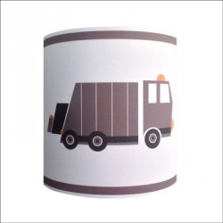 Applique camion poubelle personnalisable, 8355018, 8355018, Applique sissi camion poubelle personnalisable