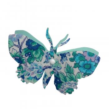 zoom papillon elysian liberty bleu vert