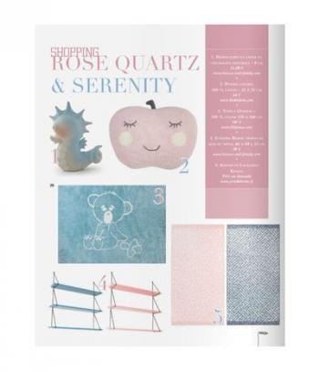 déco rose quartz et serenity