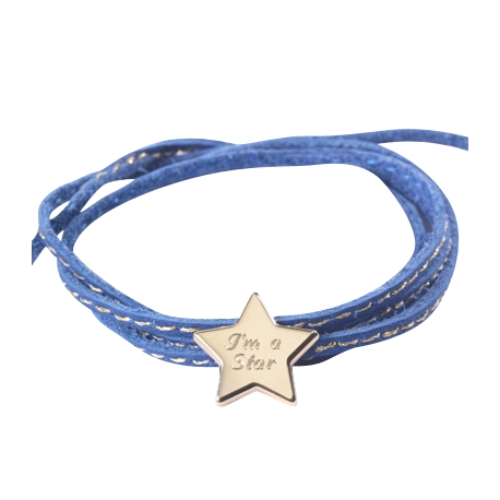 Bracelet Amazone Star - Plaqué or