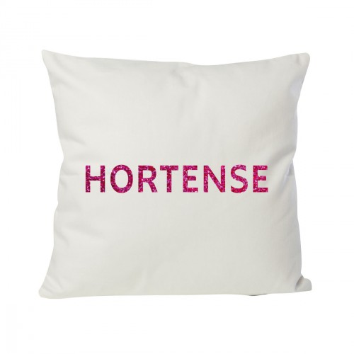 Coussin prénom Hortense