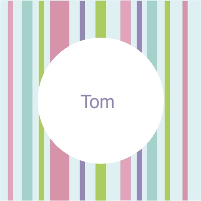 Faire part de naissance bayadère Tom