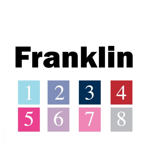Sticker prénom police Franklin