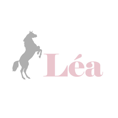 Sticker personnalisé cheval harmonie gris rose