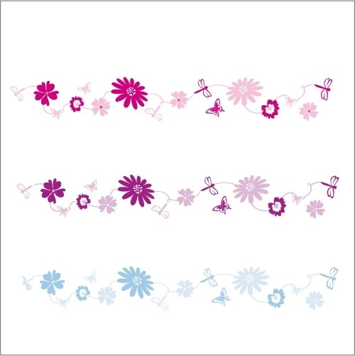 Stickers Chambre Enfant Ocean Flowers - Lilipinso - Prairymood