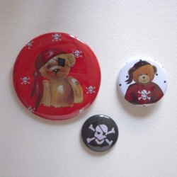 Badges assortis  ours garçon 4