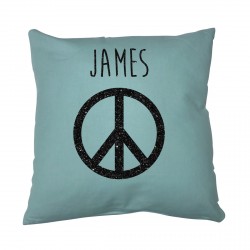Coussin peace and love