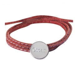 Bracelet Amazone Médaille - Argent