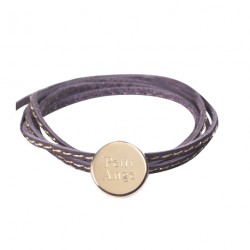 Bracelet Amazone Médaille - Plaqué or
