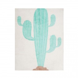 Tapis enfant coton cactus