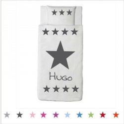Housse de couette étoiles Hugo