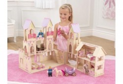 Maison de poupées château de princesse