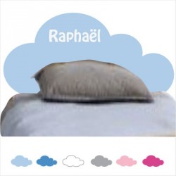 Sticker tête de lit nuage personnalisable