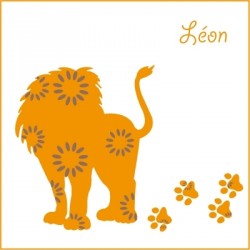 Stickers Léon le lion