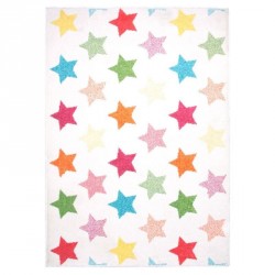 Tapis étoiles multicolores Holly